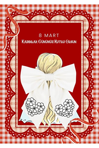 redbuttonkidsstore 8 Mart Kadınlar Gününe Özel Boyanabilir Toka