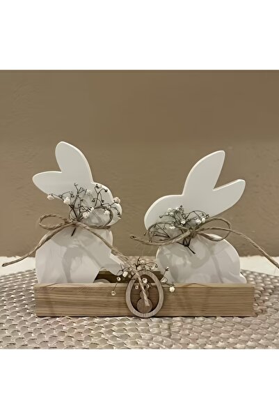 Choice 2pcs Bunny 244 Set of 2 Silicone Molds for Easter Bunnies, Suitable fo...