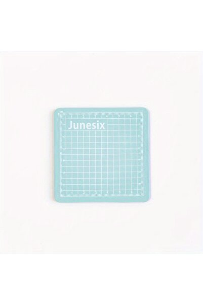 Choice قطعتان من وسادات التقطيع الصغيرة باللون الأخضر النعناعي، مصنوعة يدويًا...