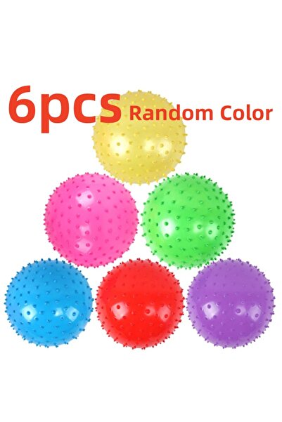 Choice 6 قطع ألوان عشوائية 3/6 قطع 16 سم ألعاب مسلية للأطفال كرة قابلة للنفخ ...