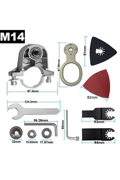 Choice M14 M14 Thread Conversion Universal Head Adapter For 115mm/125mm Angle...