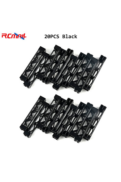 Choice 20 قطعة رمادية M 58827 95347 4667463 دعامة سوداء مثلثة الشكل 2x2x10 عم...