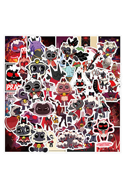 Choice1 120PCS 10/30/50/120pcs Game Cult of The Lamb Cartoon Stickers Funny A...