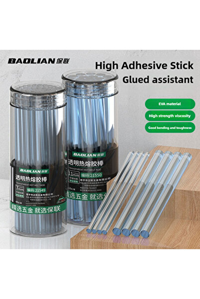 Choice1 18 قطعة من أعواد الغراء الساخن من باوليان، قطر 7/11 مم، سهلة الاستخدا...