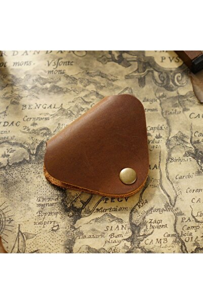 Choice Brown Genuine Leather Cable Winder Cable Organizer Clips, Cable Straps...