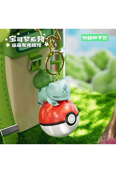 Choice1 سلسلة مفاتيح بوكيمون أصلية من بولباسور، 12 سم، تتضمن شخصيات بيكاتشو، ...