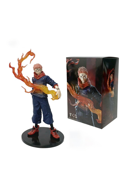 BANDAI مجسم ريومين سوكونا جوجوتسو كايسن، بطول 21 سم، مع علبة، من ملحقات الرسو...