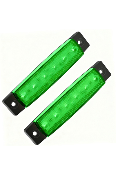 Choice Green 2PC 2/5/10PCS Red Green LED Boat Navigation Light 12V-24V Waterp...