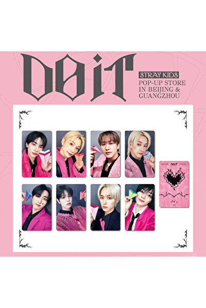 Choice ٨ قطع من بطاقات لومو لألبوم ستراي كيدز الجديد "DO IT" من الكيبوب، بطاق...