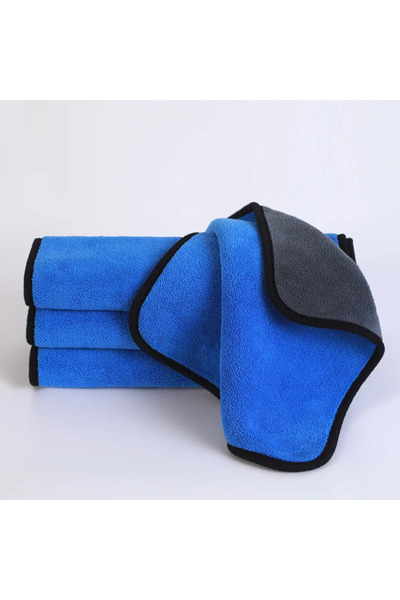 Choice قطعة واحدة زرقاء مقاس 23×23 سم، قطعة واحدة من أصل خمس قطع من مناشف تنظ...