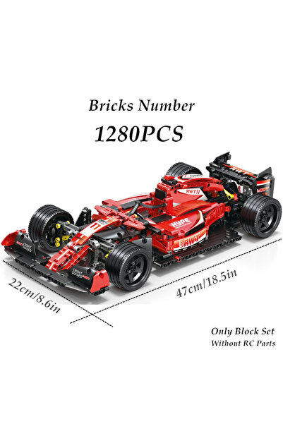 Choice مكعبات بناء تقنية بدون صندوق، سيارة سباق رياضية، سيارة سباق سرعة، سيار...