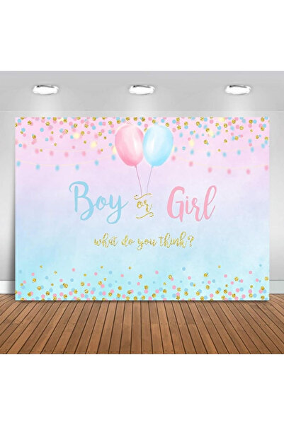 choice2 لافتة متعددة الألوان لحفلة الكشف عن جنس المولود، قطعة واحدة، مقاس 100...
