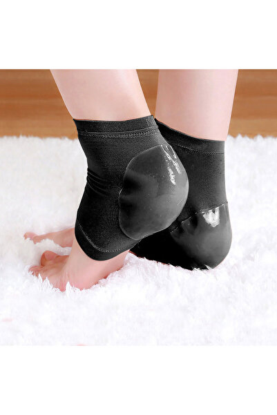 Choice 1pair Black 1pair upgraded high elasticity Silicone socks，Ankle protec...