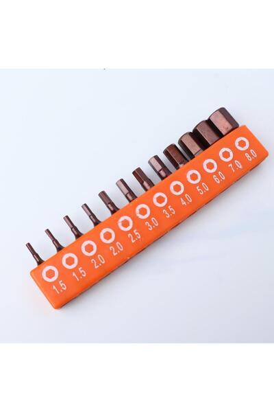 Choice set B 12/24pcs Hexagonal Screwdriver Bit Set 25mm Hex Shank Security M...