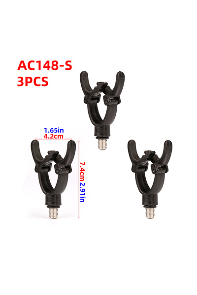 HIRISI Choice 3pcs S 3pcs Fishing Pole Holder Adjustable European Style Anti-...