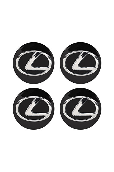 Choice1 4 قطع أغطية مركزية سوداء مقاس 62 مم لتزيين عجلات السيارات، بديلة لأغط...