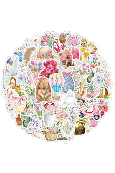 Choice 50PCS 50PCS New Easter Graffiti Stickers - Waterproof Decor for Water ...