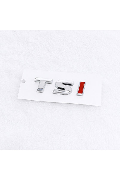 Choice شعار TSI ثلاثي الأبعاد من الكروم الأسود ABS، حروف شعار TSI، شارة صندوق...