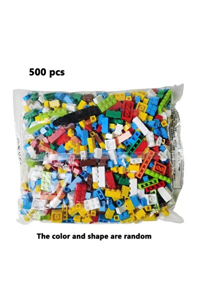 Choice1 حقيبة بلاستيكية تحتوي على 1000/500/300 قطعة من مكعبات البناء، مكعبات ...
