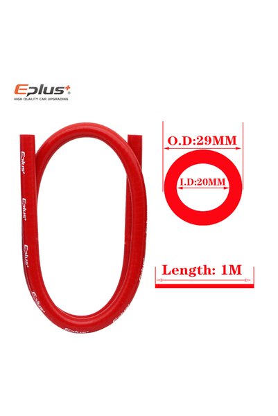 Choice I.D 14MM Universal Red 4-Ply Reinforced Silicone Tubing Hoses Vacuum H...