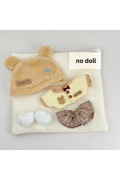 Choice ملابس دمية دب الزبدة الجديدة المصنوعة من القطن، مقاس 20 سم، ملابس دمية...