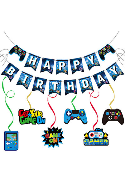 Choice Deep Sapphire Game Team Anniversary Party Banner Happy Game Competitio...