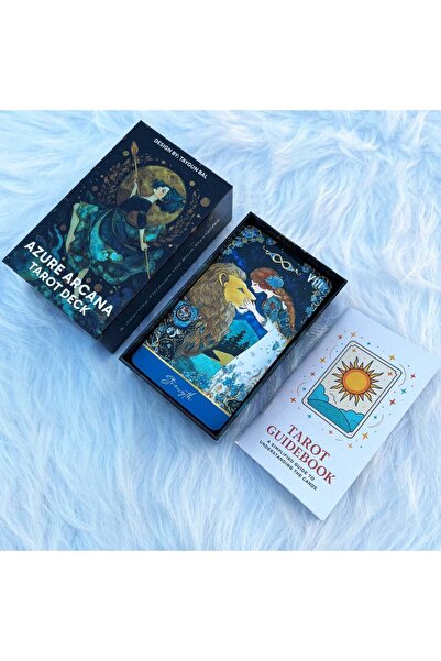 Choice مجموعة أوراق التارو D720 Azure Arcana، دليل باللغة الإنجليزية، مجموعة ...
