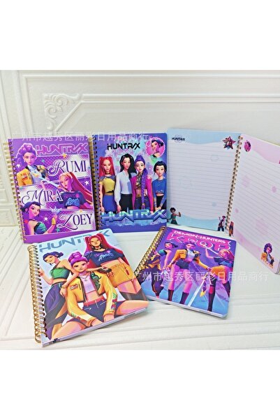 Choice دفتر ملاحظات عشوائي واحد من مجموعة 2026 لشخصيات أنمي صائدي الشياطين (ه...