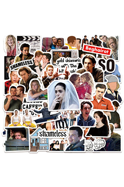 Choice 58pcs 58PCS Shameless TV Show Sticker Cool Graffiti Decoration Guitar ...