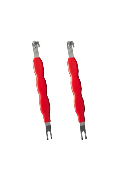 Choice فاصل موصلات طرفية كهربائية للسيارات (قطعتان، أحمر)، أداة إزالة أسلاك ا...