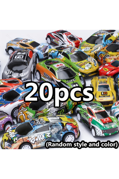 Choice 20 سيارة معدنية، 15/20/50 سيارة سباق صغيرة للأطفال مصنوعة من سبيكة معد...