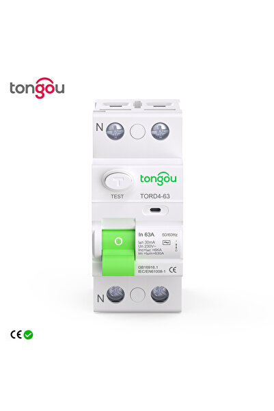 choice2 2 Pole 30 mA 20A AC Type RCCB Electromagnetic Residual Current Circui...