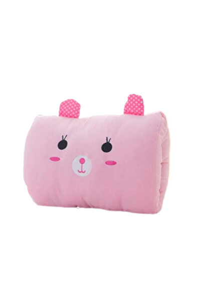 Choice وسائد تدفئة اليدين للأطفال على شكل دب وردي، قفازات، وسائد قيلولة للكبا...