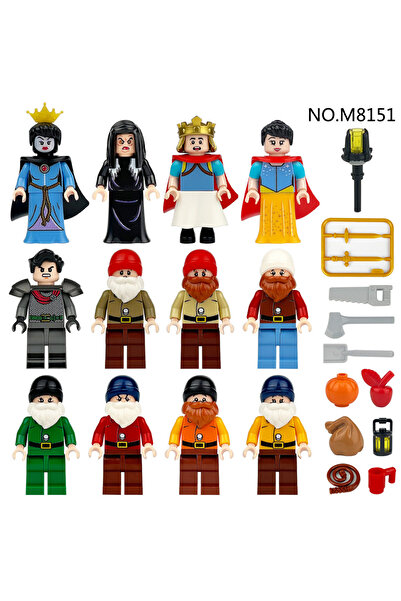 Choice M8151 ميغاو سنو وايت 8151 ملكة الأقزام الجنية الأمير الصغير تجارة الجم...