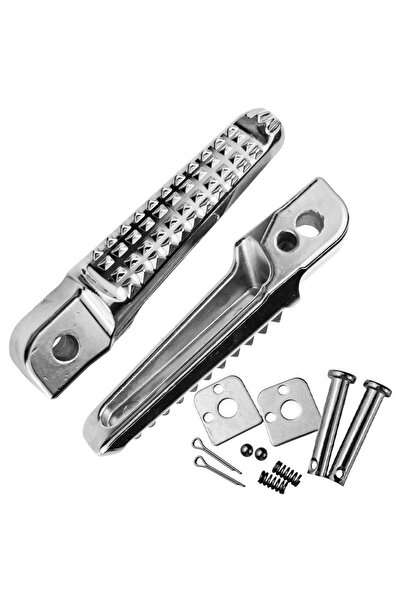 Choice زوج واحد من مساند القدم للدراجات النارية، دواسات أمامية وخلفية، مصنوعة...