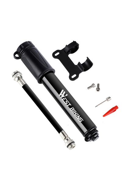 Choice 0711078 أسود WEST BIKING مضخة هواء صغيرة للدراجات الهوائية 100 رطل لكل...