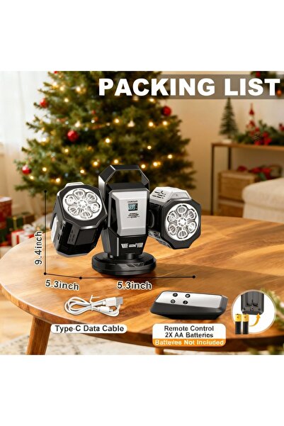 Choice آلة فقاعات أوتوماتيكية سوداء مع جهاز تحكم عن بعد، دوران 360 درجة، بطار...