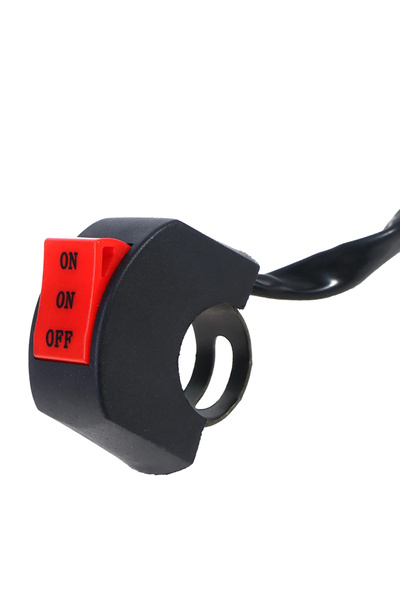 Choice مفاتيح المصباح LED بالقرب من ثلاثة خطوط لمقود الدراجة النارية زر مفتاح...