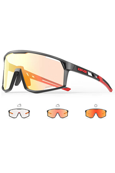 KAPVOE نظارات ColorPhotochromic-01 للرجال والنساء، مناسبة لركوب الدراجات على ...
