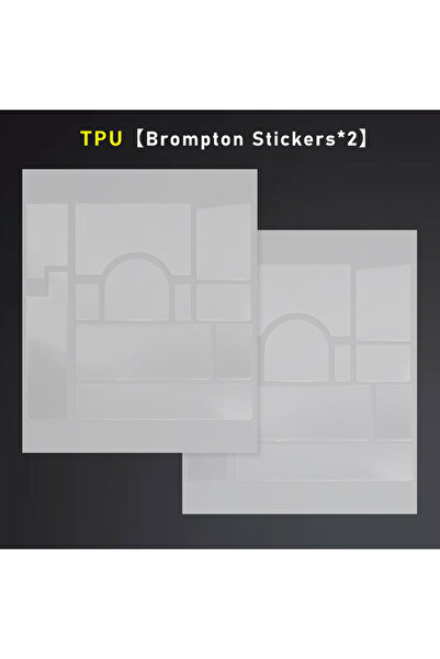 Choice 2pc TPU Stickers 2PCS TPU/PVC Transparent Protection Sticker for Bromp...