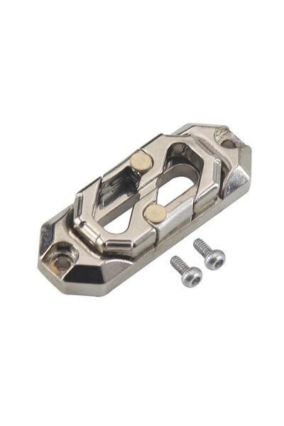 Choice1 تركيبات معدنية فضية، ونش كهربائي معدني محاكي لسيارات التحكم عن بعد بم...