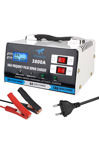 Choice Silver Repair Battery Charger 12V 24V For Lead Acid Battery EU Plug Hi...