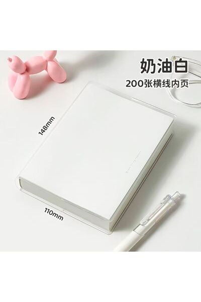 Choice WHITE Cute Colorful Small Brick Notebook for Girls Thickened Student D...