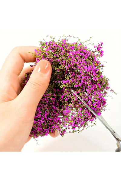 Choice5 عنقود زهور اصطناعية على شكل نبات اللبلاب المتسلق، مصنوع من خيوط قطنية...