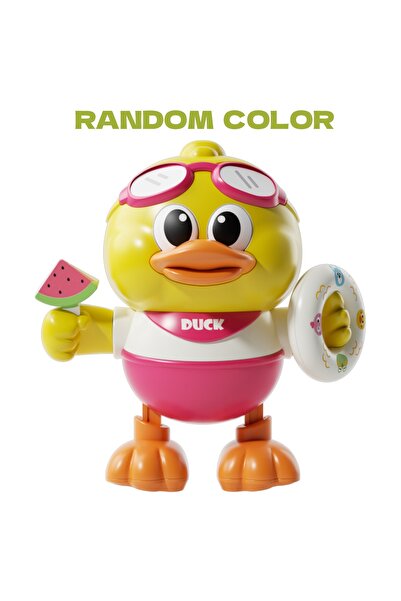 Choice ألعاب موسيقية على شكل بطة راقصة وردية اللون، بطة تعليمية مضيئة، ألعاب ...