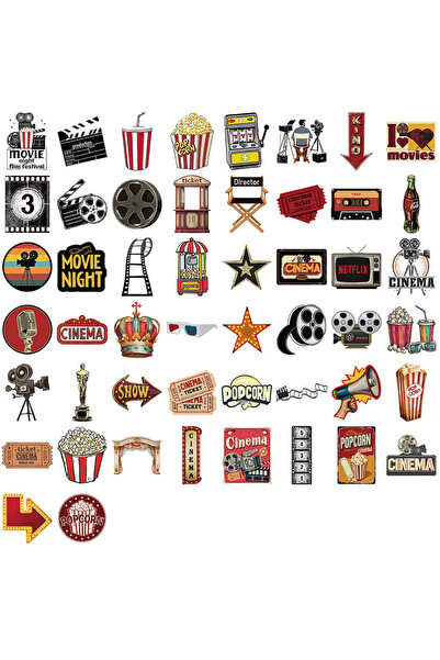 Choice1 50 قطعة أو 50/100 قطعة من ملصقات الجرافيتي الكرتونية المستوحاة من أفل...