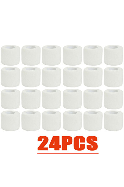Choice 24pcs 5cm 3/15/30Pcs 5cm White First Aid Self Adhesive Cohesive Elasti...