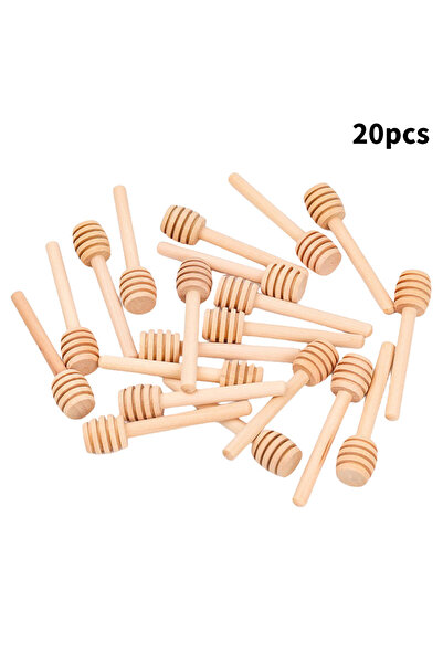 Choice 20 قطعة من عصا تقليب العسل الطويلة والمتينة عالية الجودة، مع مقبض خلط ...