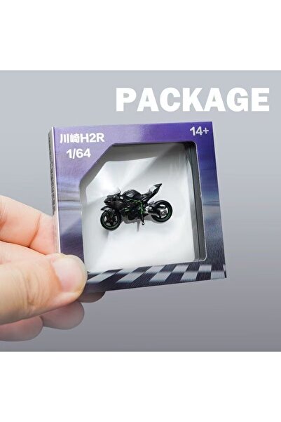 Choice with box 1:64 H2R Motorcycle Limited Edition Simulation Mini Model Col...