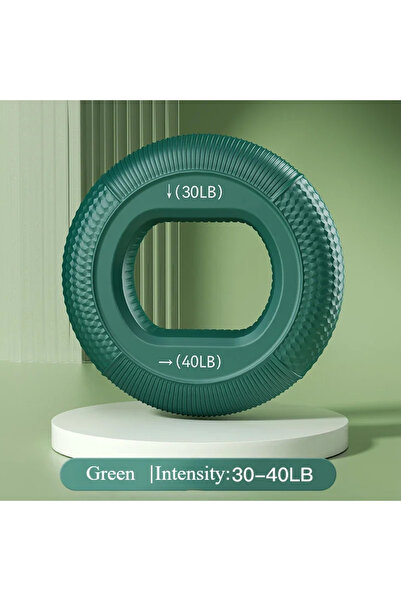 Choice Green Silicone Finger Gripper Ring Hand Muscle Strengthener - Wrist Fi...